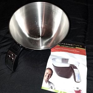 Wolfgang Puck Bistro Elite Measuring-Bowl Digital Scale